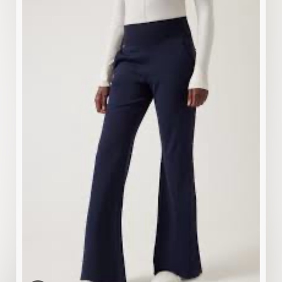 NWT Athleta Venice Flare Pant in Abalone XL - Picture 2 of 3